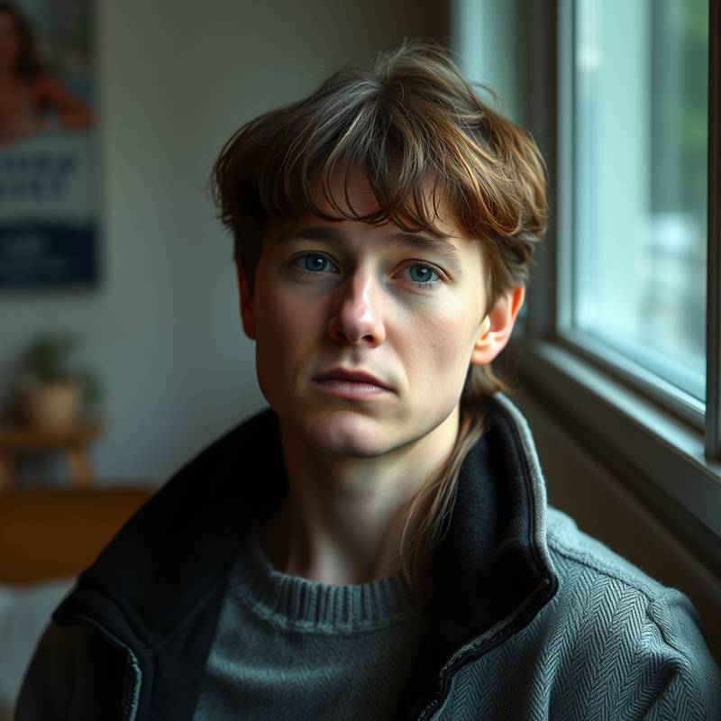 Portræt af Lærke Jensen, en tidligere studerende hos Kreativ Lyd.